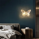 Axyaa LED Butterfly Background Wall Lamp - Modern Acrylic Iron Sconce Light