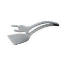 Axyaa Silicone Grip Shovel Clip & Flip Tongs Set for Cooking & Grilling