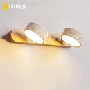 LED Vanity Mirror Light Wabi Sabi Travertine Natural Stone Wall Lamp for Axyaa Brand
