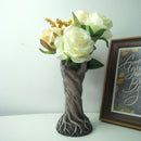 Axyaa Resin Floral Plant Vase Ornament for Gifts