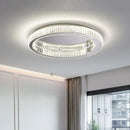 Axyaa Round Crystal Ceiling Lamp for Luxury Modern Living Room and Bedroom