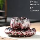 Axyaa Retro Lotus Cup Ceramic Coffee Mug Living Room Decor