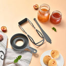 Silicone Funnel Set with Grip Handle and Lifter by Axyaa
