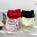 Axyaa Canvas Crossbody Tote: Large Women's Travel Bag Multi-use Shoulder Handbag
