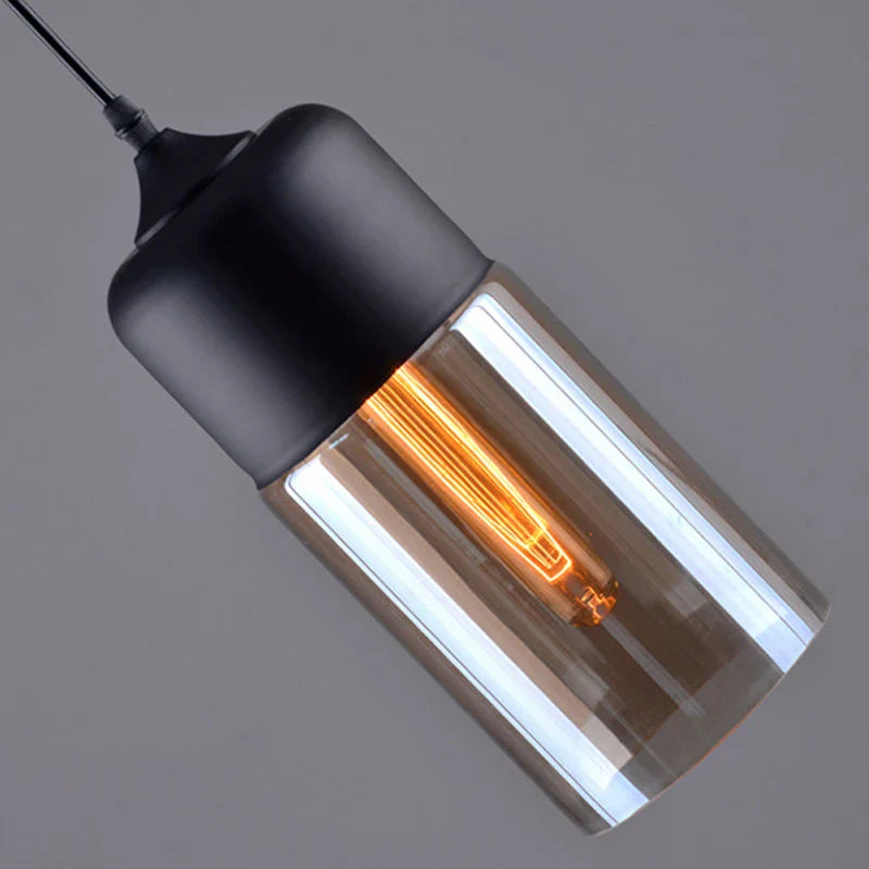 Axyaa Modern Glass LED Chandelier – Decorative Pendant Light for Living, Dining, Bedroom and Kitchen
