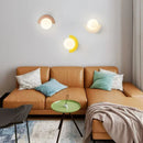 Axyaa Modern Macaron Wall Lamp: Minimalist Night Light for Indoor Home Decoration