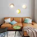 Axyaa Macaron Colored Fan Wall Lamp Night Light Modern Minimalism Fixture