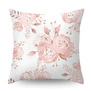 Rose Gold Geometric Pineapple Glitter Pillowcase - Axyaa Home Decor