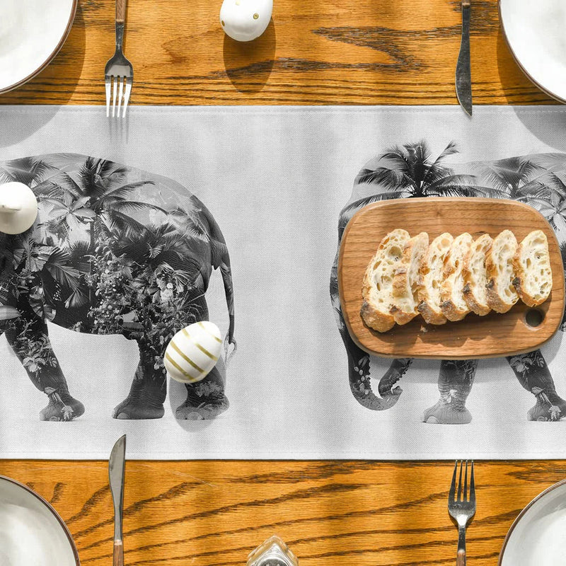 Axyaa Forest Table Runner for Home Dining Decoration
