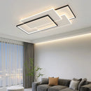Axyaa Modern White Square LED Ceiling Lamp for Bedroom & Living Room