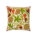 Axyaa Retro Embroidered Square Sofa Pillows for American Rustic Style Décor
