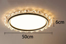 Axyaa Acrylic LED Ceiling Light for Home Bedroom Decor and Smart Living Room Lighting