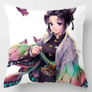Axyaa Demon Slayer Kimetsu No Yaiba Pillowcase - Kamado Tanjirou Tomioka Giyuu Decor
