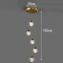 Axyaa LED Chandeliers: Modern Pendant Lights for Living & Dining Room Lighting