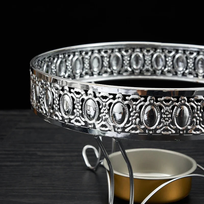 Axya Solid Alcohol Stove Small Hot Pot Commercial Dry Pot Wide Pan Extra Thick Stainless Steel