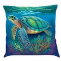 Axyaa Ocean Series Pillowcase - Fish Sea Turtle Whale Printed Cushion Cover