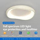 Axyaa Circle LED Ceiling Lamp: Dimmable Full Spectrum Light for Home Decor