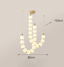 Axyaa Nordic Style Ceiling Lamps for Living Room, Staircase, Hanging, and Ceiling-mounted Spaces