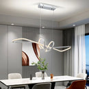 Axyaa Modern Gold LED Chandeliers for Indoor Lighting in Restaurants, Kitchens, and Bars