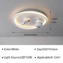 Axyaa Astronaut LED Ceiling Light for Modern Kids Room, Nordic Design, Home Decor Lighting
