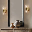 Axyaa Gold LED Mirror Light Tubular Wall Lamp for Modern Home Decor