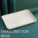 Axyaa Wheat Straw Rectangular Tray for Eco-friendly Kitchen Organizer