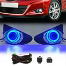 Axyaa Daytime Running Light DRL Angel Eyes for Toyota Yaris 2012-2014