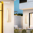Axyaa Natural Stone LED Wall Light for Garden & Porch