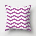Axyaa Geometric Pattern Polyester Cushion Cover for Sofa Decor or Throw Pillow