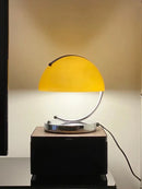 Axyaa Nordic Glass Table Lamp: Bauhaus Style Minimalist Desk Light