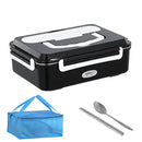 Axyaa Stainless Steel Electric Lunch Box Food Heater for Home & Car