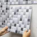 Axyaa Thicker Marble Peel and Stick Backsplash Tiles 12"x12" Self Adhesive for Anyroom