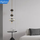 Axyaa Marble Pendant Lamp Chandelier for Bedside, Restaurant, and Bar Lighting