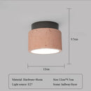 Axyaa Antique Style Entrance Ceiling Light for Corridor, Balcony, Foyer in Japanese Yellow Stone