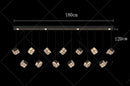 Axyaa Nordic Chandeliers Dining Room Pendant Lights Ceiling Fixture