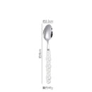 Axyaa Pearl Byen Ceramic Handle Cutlery Spoon Fork Set