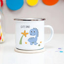 Axyaa Dinosaur Enamel Cocoa Mugs Kids Birthday Gift