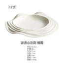 Axyaa Ceramic Art Dish: Hotel Western Food Steak Pasta Plate Kitchen Salad Fruit Plate