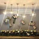 Axyaa Nordic Glass Ball Pendant Lamp Small Chandelier