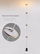 Axya Minimalist Living Room Hallway Floor Lamp, Creative Bedroom Bedside Light