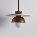 Axyaa Retro Style Wabi Sabi Yellowstone LED Pendant Light for Home & Restaurant Decoration