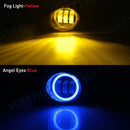 Axyaa Angel Eye Fog Light Nissan Altima Sylphy Versa X-Trail LED Daytime Running Lamp