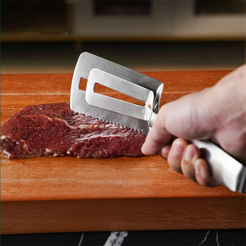 Axyaa Stainless Steel Food Tongs - Multi-Purpose Kitchen Utensil
