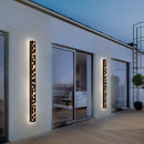 Axyaa LED Butterfly Strip Wall Sconce Fixture for Garage Courtyard