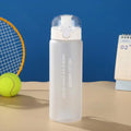 Axyaa Bounce Cover Sports Water Bottle - Leak Proof Plastic Drinking Cup - Portable and Durable