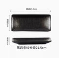 Axyaa Premium Sashimi and Vegetable Plate Set with Cutlery