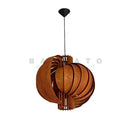 Axyaa Nordic Wooden Pendant Chandelier for Modern Minimalist Living Spaces