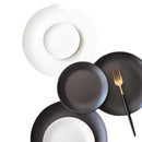 Axyaa Matte Ceramic Steak Plate, Nordic Style, Scratch Resistant, Western Food Tray