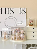 Axyaa Dolls Blind Box Acrylic Display Cabinet - POPMART Mystery Box Organizer