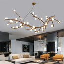 Axyaa Branch Chandelier - Nordic Postmodern Minimalist Design for Living Room, Dining Room, Bedroom